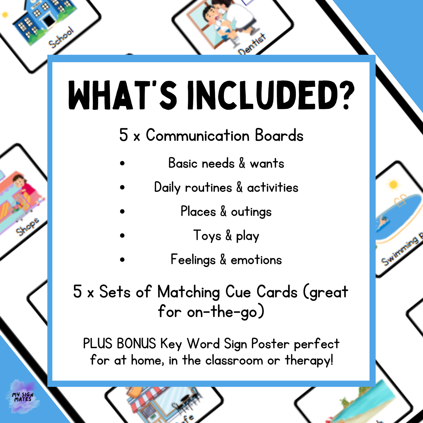 PDF Printable Point & Choose Communication Bundle *PDF Download*
