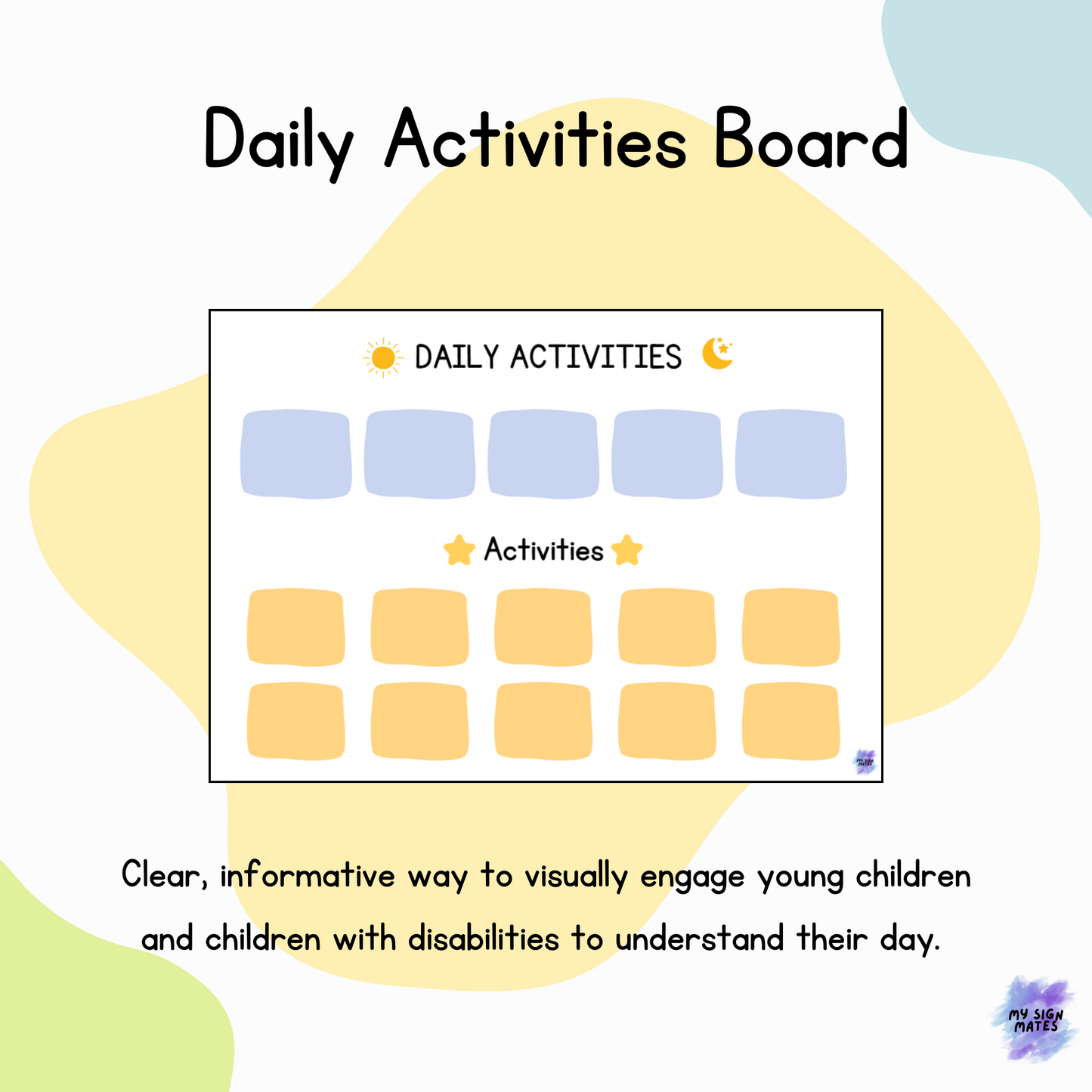 PDF Printable Visual Aid Communication Bundle