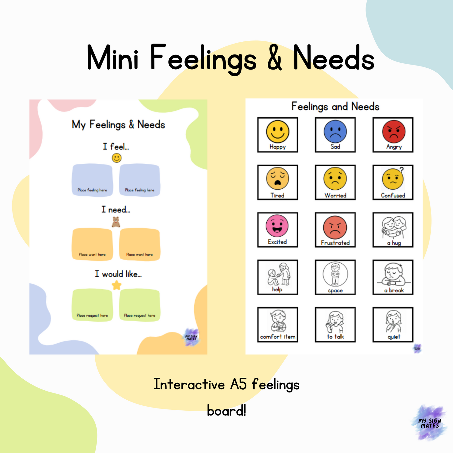 PDF Printable Visual Aid Communication Bundle