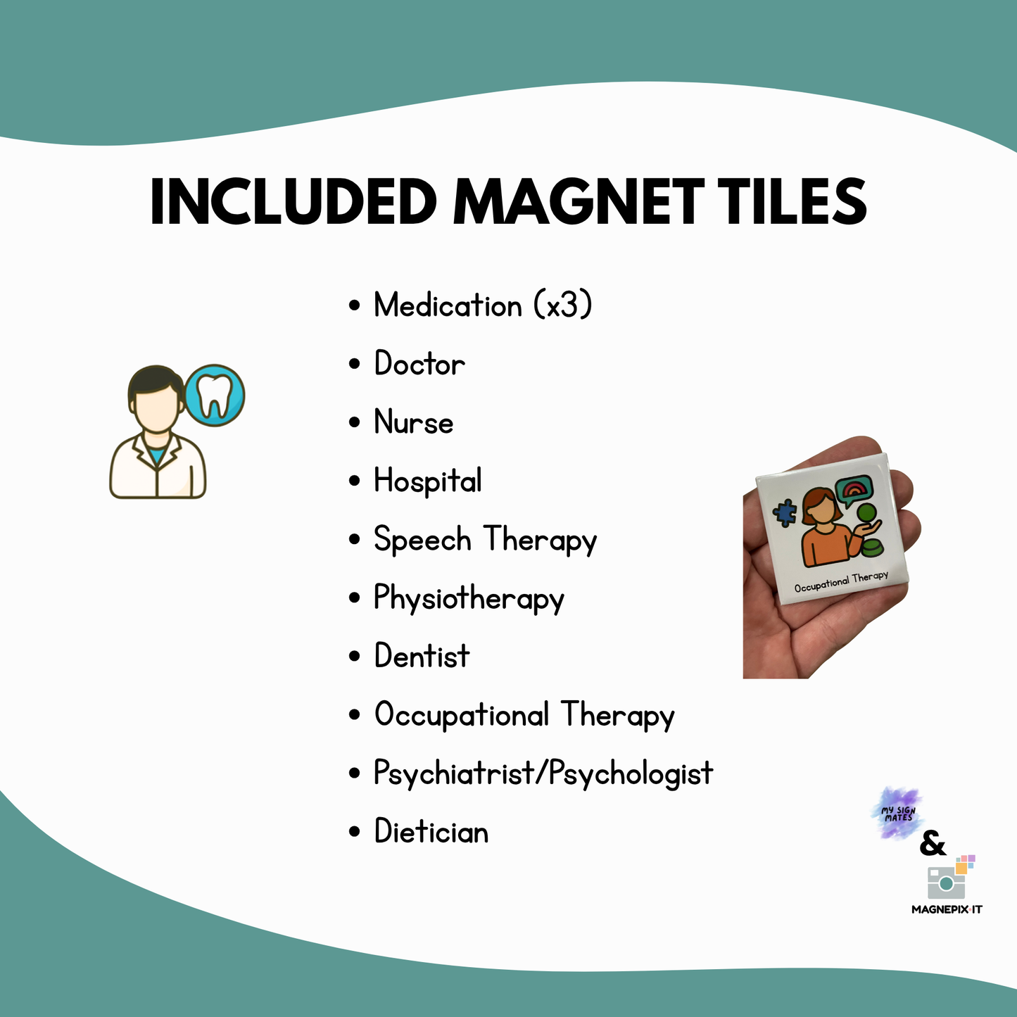 HEALTHCARE MAGMATES - SET OF 12