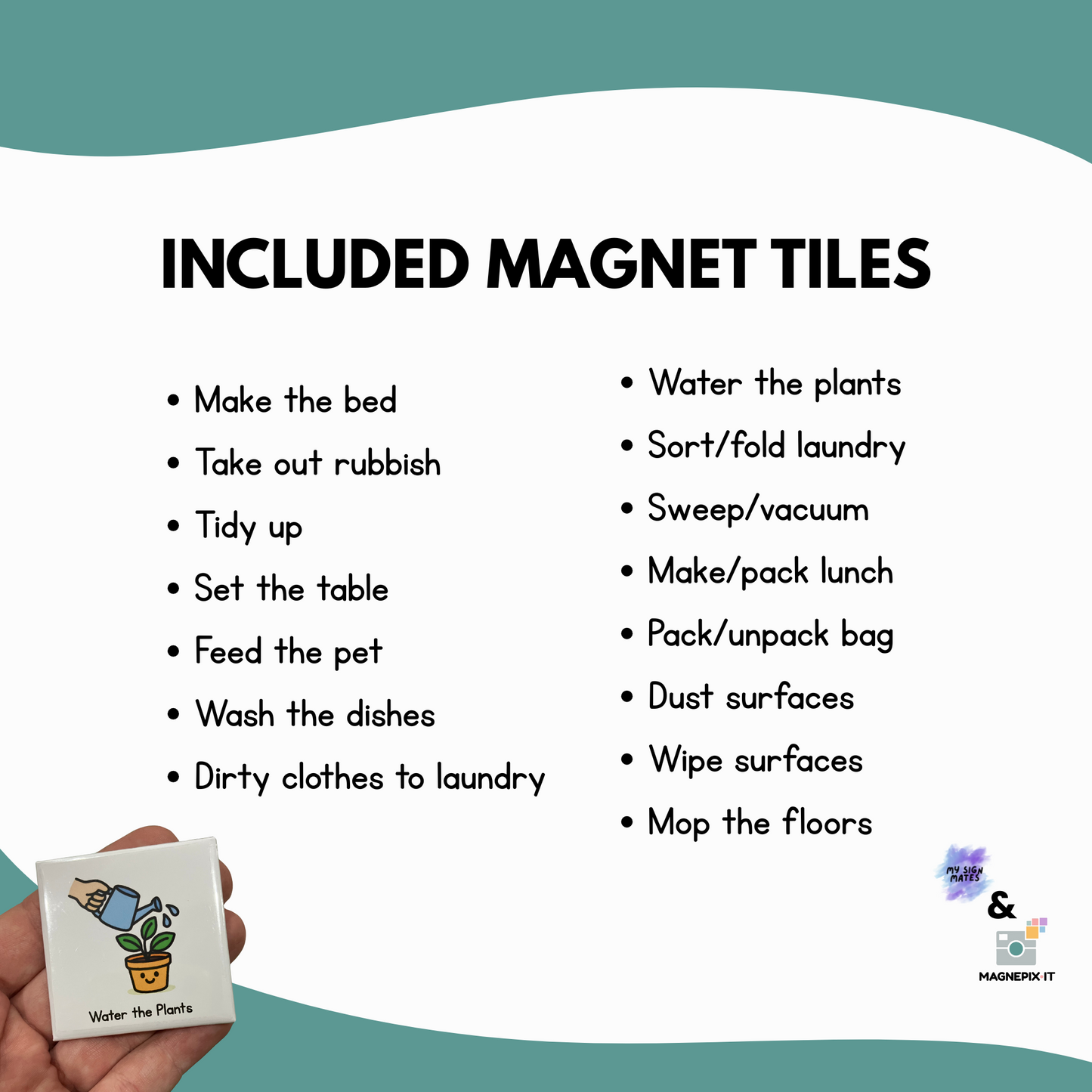 MAGMATES HOME TASKS - SET OF 15
