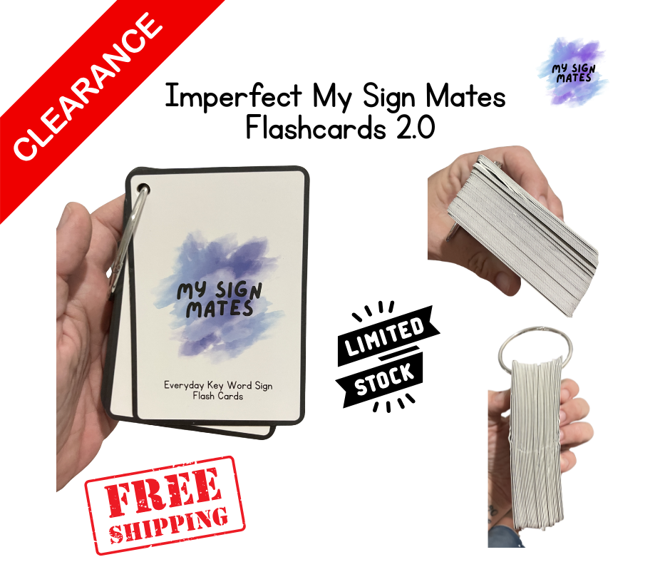 Imperfect My Sign Mates 2.0 Flashcards - CLEARANCE