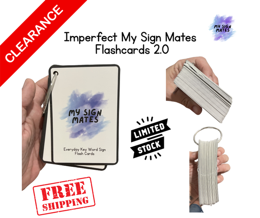 Imperfect My Sign Mates 2.0 Flashcards - CLEARANCE