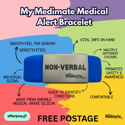 My Medimate Medical Alert Bracelet